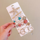 7pc multiset hair clips