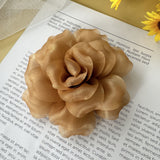 Feather brooch large