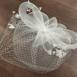 Premium Flower Fascinator with veil