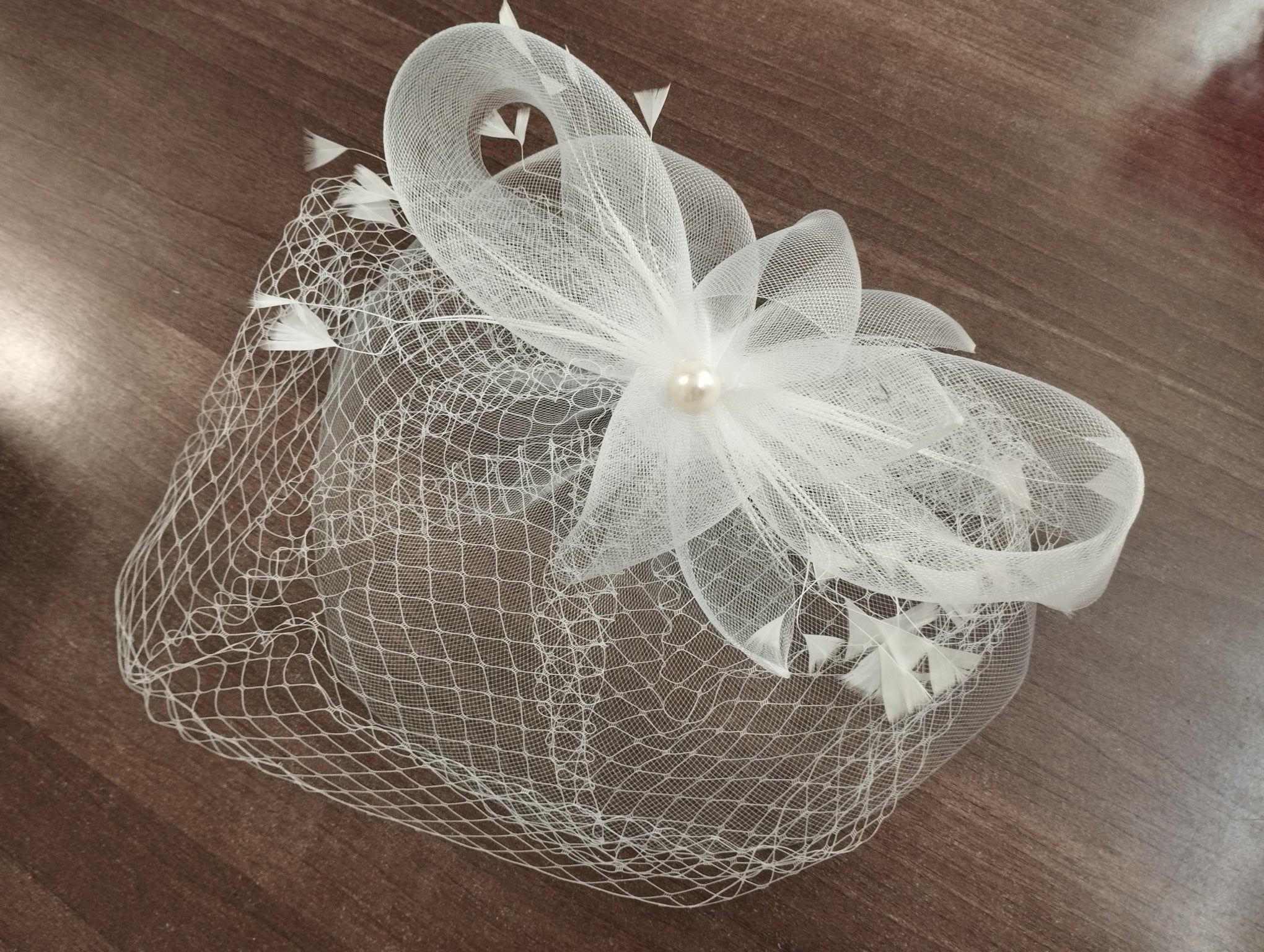 Premium Flower Fascinator with veil