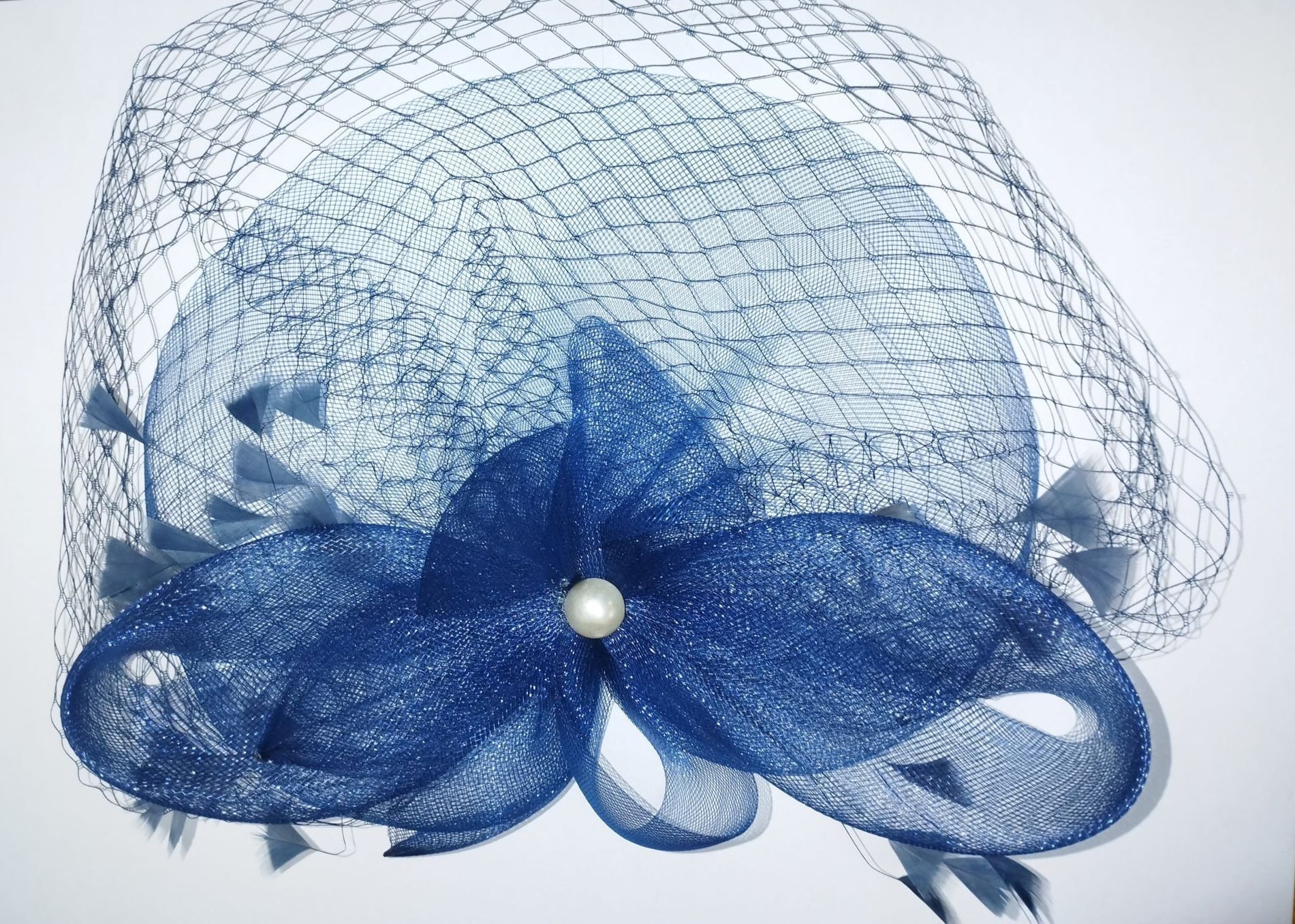 Premium Flower Fascinator with veil