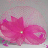 Premium Flower Fascinator with veil