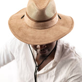 Suede Vent Hat