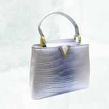 Croc mini tote bag