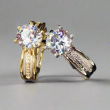 1 Carat Zirconia ring