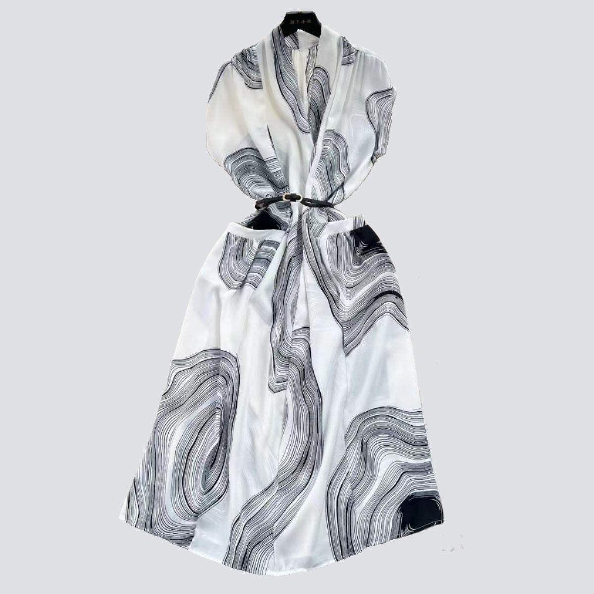Bohemian Print Midi Dress