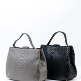 Leather Top-Handle Bag