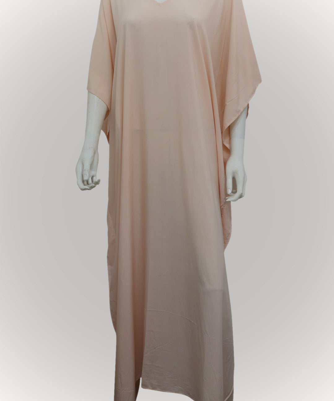 Plain polyester dress