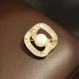 Crystal Brooch