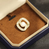 Crystal Brooch