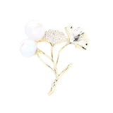 Crystal Brooch