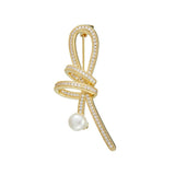 Crystal Brooch