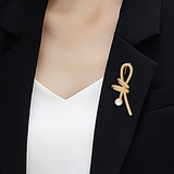 Crystal Brooch