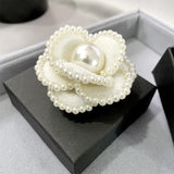 Pearl brooch
