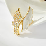 Crystal Brooch
