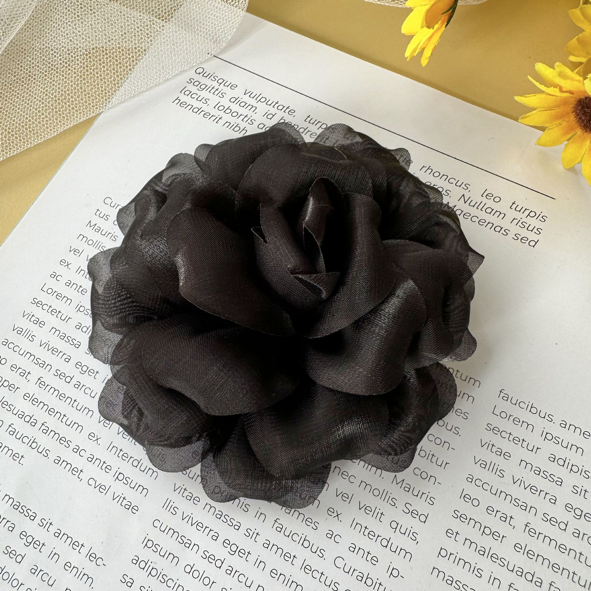 Rose Flower Brooch