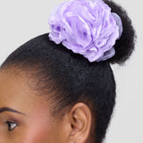 Large 2tone flower brooch