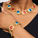 Multicolor Zircon Bracelet