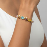 Multicolor Zircon Bracelet