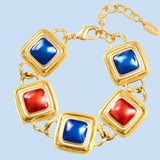 Multicolor Zircon Bracelet
