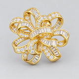 Crystal Brooch