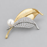 Crystal Brooch