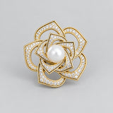 Crystal Brooch