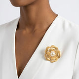Crystal Brooch