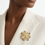Crystal Brooch