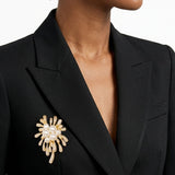 Crystal Brooch