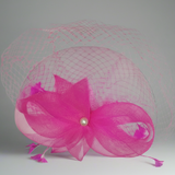 Premium Flower Fascinator with veil
