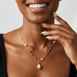 Premium long statement necklace