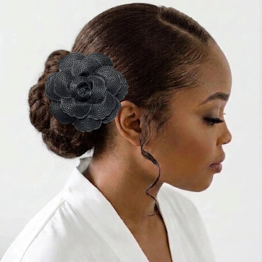 Oversized Rose Brooch