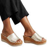 Andrea Pierago Cork Wedges