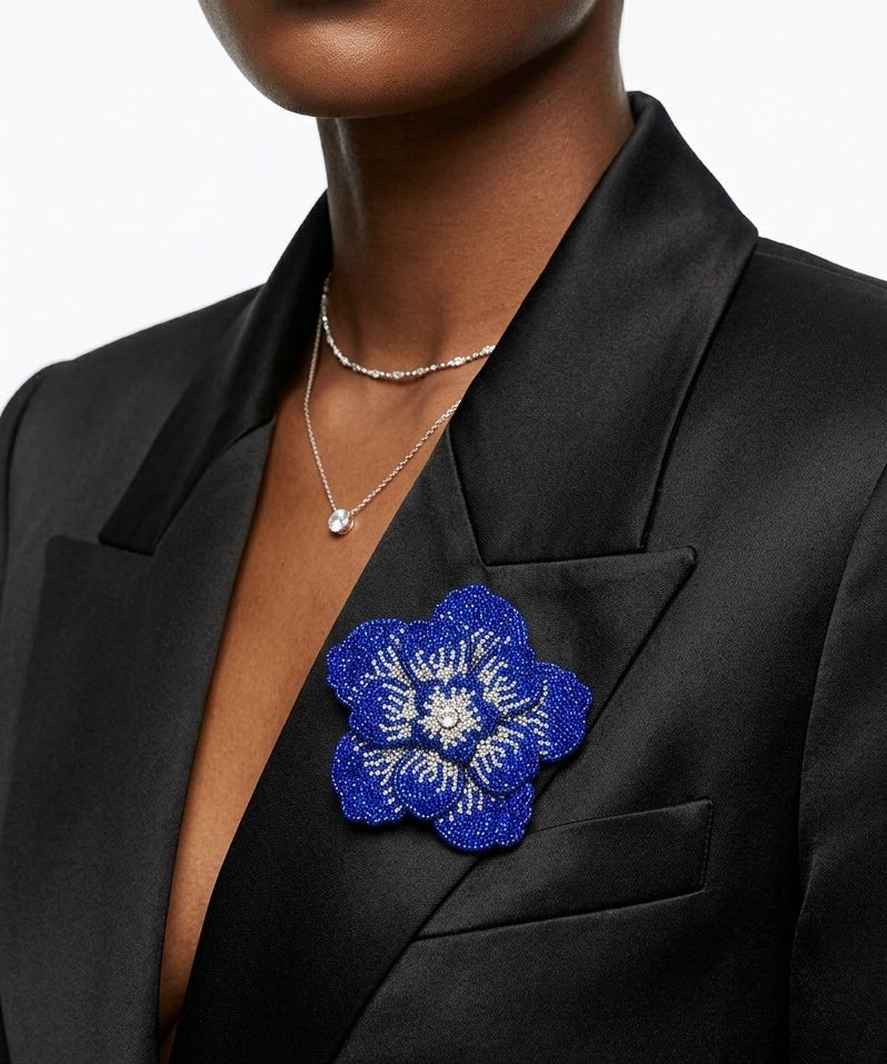 Rhinestone Studs Brooch