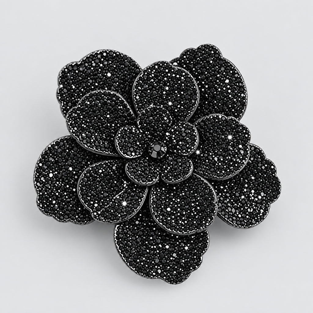 Rhinestone Studs Brooch