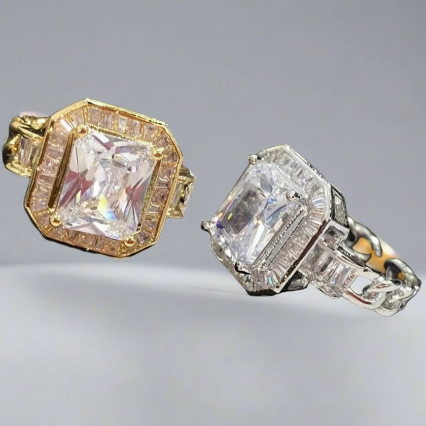 1 Carat Zirconia ring