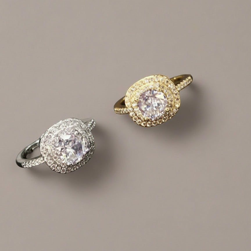 1 Carat Zirconia ring