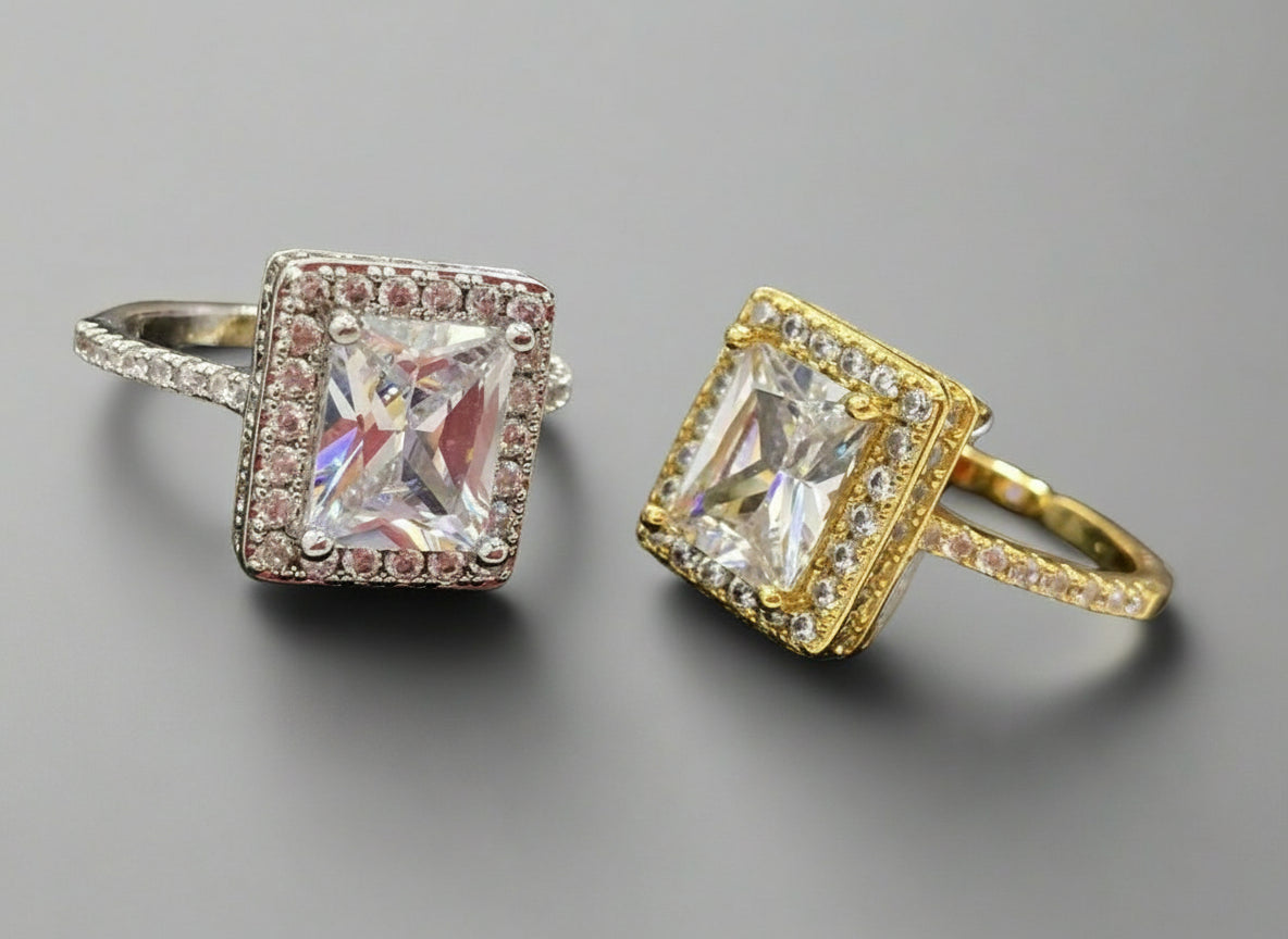 1 Carat Zirconia ring