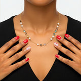 Premium long statement necklace