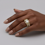 1 Carat Zirconia ring