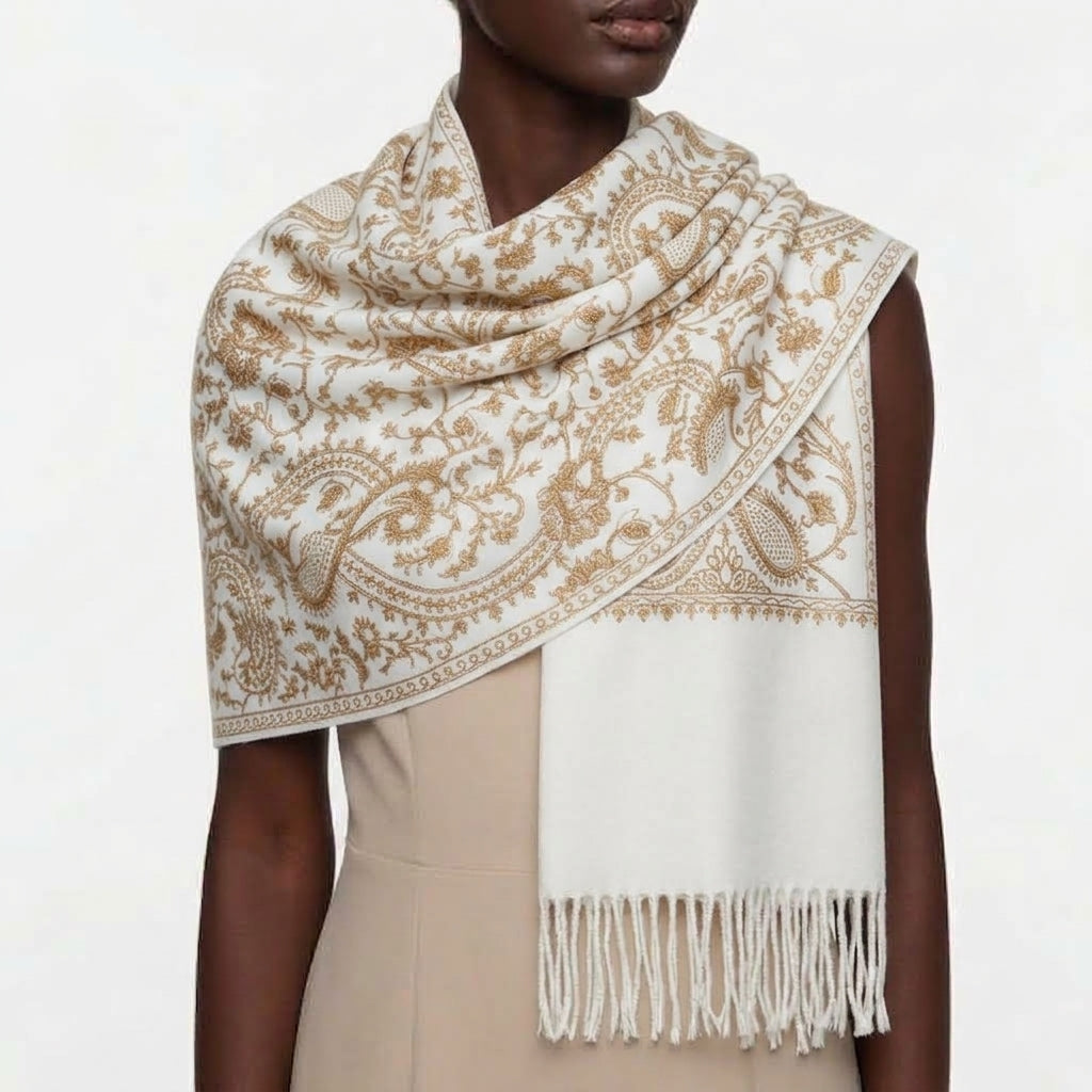 EMBROIDERED SCARVES