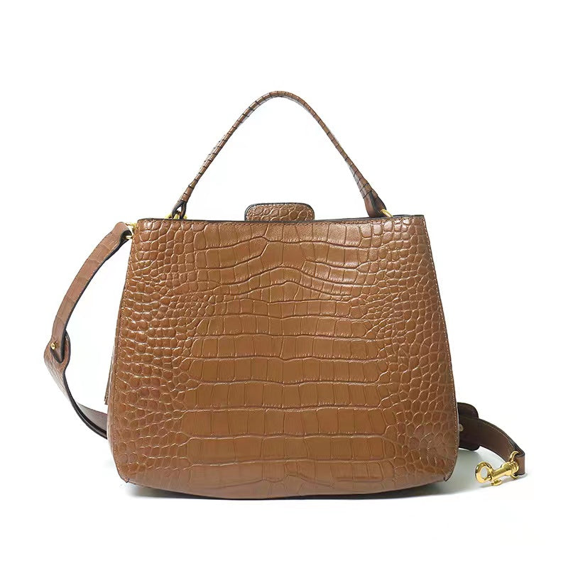 Leather Top-Handle Bag