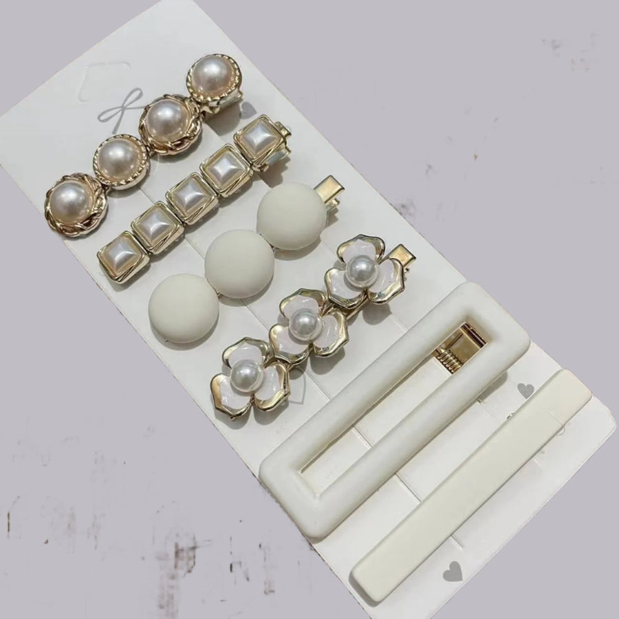 6pc Multi Hair clip set