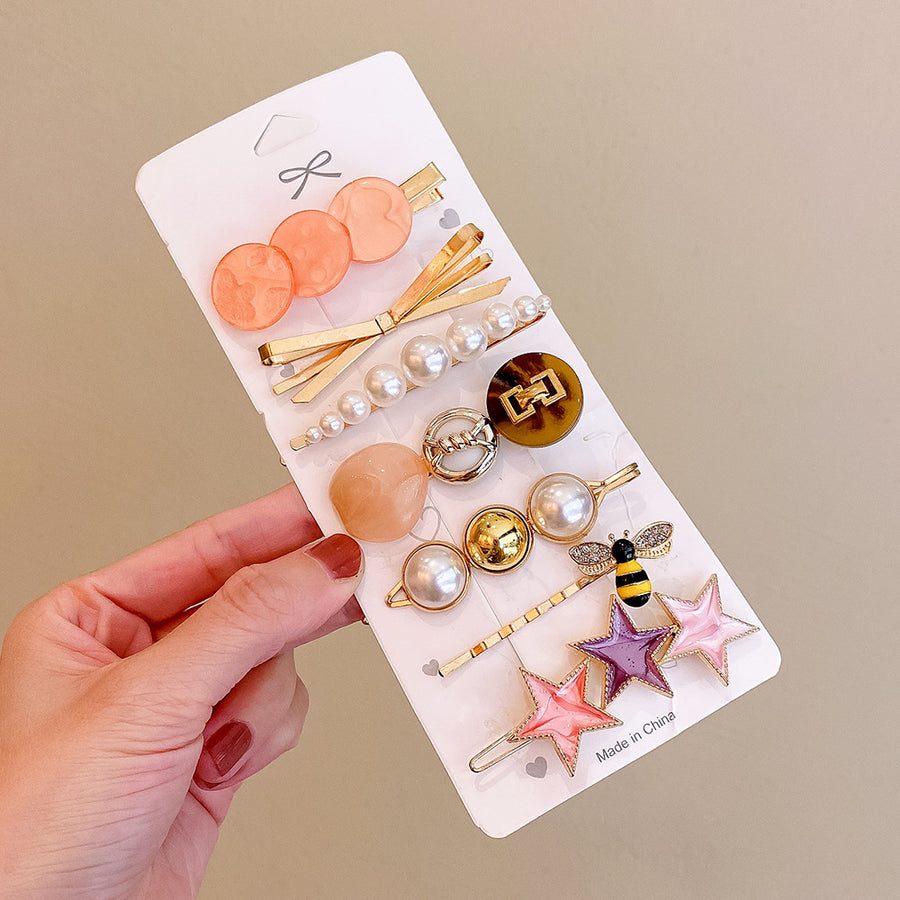 7pc multiset hair clips
