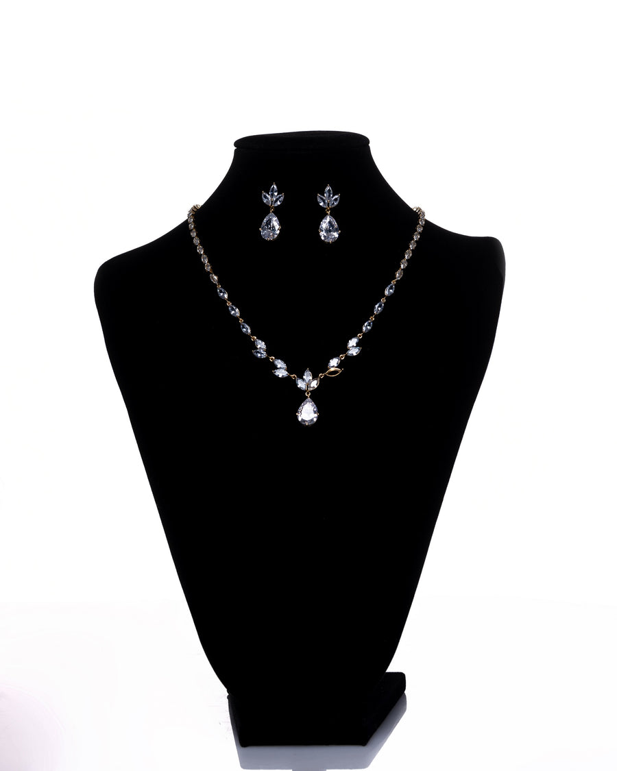 White water drop Zirconia Set