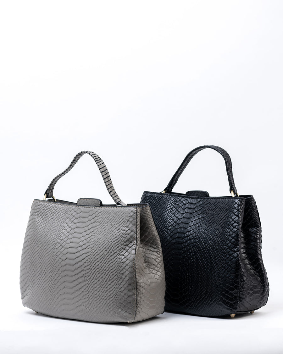 Leather Top-Handle Bag