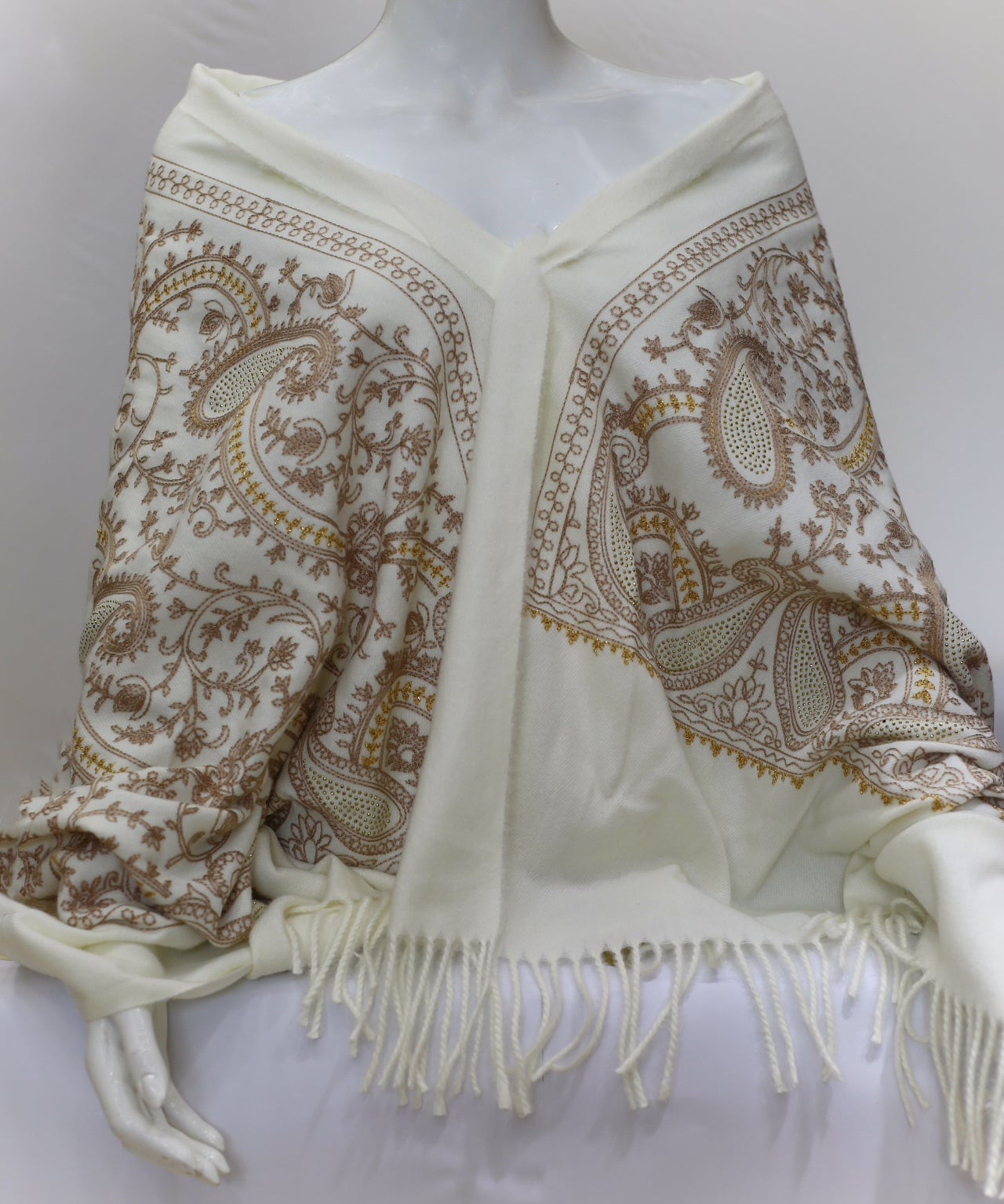 EMBROIDERED SCARVES