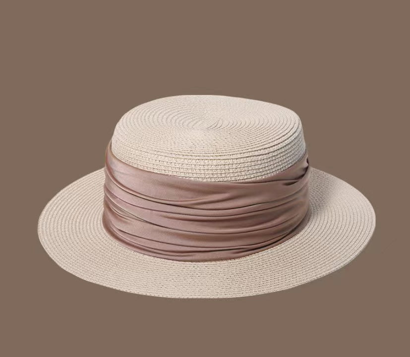 Jazz style ribbon Hat